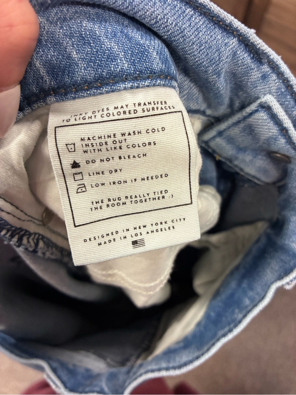 AYR Light Blue Distressed Straight-Leg Jeans - Picture 3 of 4
